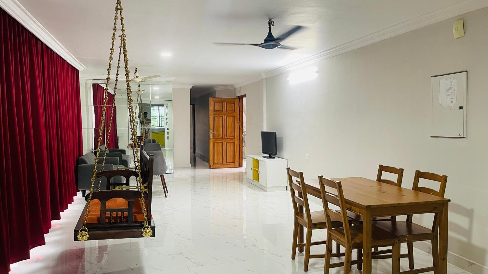 טריואנדרום Rajamandiram 3Bhk Ac Apartment In Trivandrum Central מראה חיצוני תמונה